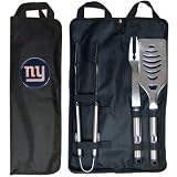 NFL New York Giants Stainless Steel BBQ Set with Bag