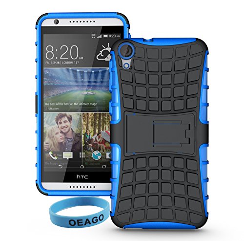 HTC Desire 820 Accessories for HTC Desire 820 with 1 Stylus Pen + 1 Sports wrist band + 1 OEAGO Cleaning Cloth (For HTC Desire 820, Blue).
