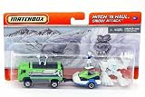 Matchbox Hitch 'N Haul Snow Attack Truck, Bigfoot, Dog Team, Snowmobile & Arctic Explorer
