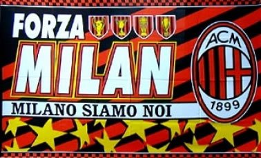 AC Milan Flag