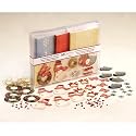 Do It Yourself Christmas Card Kit - Snowmen, Stockings & Wreaths (15 Count)