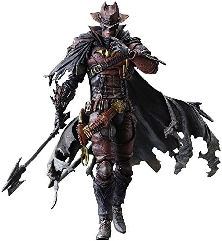 GavinShop - Arts Kai DC Variant Timeless Wild West Cowboy Batman Enhanced version PVC Action figure collection model doll 28cm