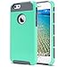 iPhone 6 plus Case,[5.5inch]by Ailun,Soft TPU Bumper&Hard Shell Solid PC Back,Shock-Absorption&Anti-Scratch Hybrid Dual-Layer Slim Cover[Green]