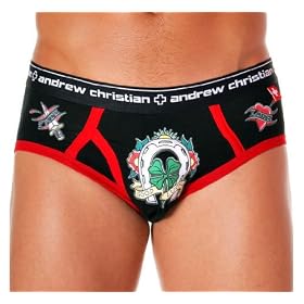 Andrew Christian Men's Good Luck Brief