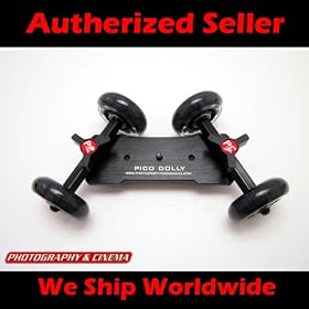 Pico Flex Dolly ONLY Digital Dslr Skater Camera Dolly Slider Table Top Dolly Kit By Photography and Cinema