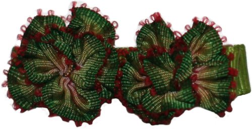 Click here to buy Posies Accessories Full Flowers 1 Hair Clippie Green.
