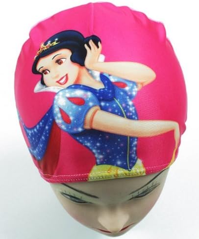 Cute Cartoon Snow White Kids Cloth Swimming Caps/bathing Cap for Girls