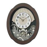 Rhythm Musical Clock Timecracker Legend 4MH835WB06