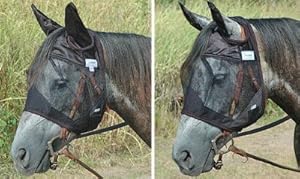 Cashel Quiet Ride Fly Mask with Ears Horse