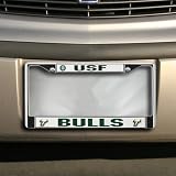 NCAA South Florida Bulls Chrome License Plate Frame