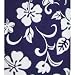 Sarong Dress - Women's Classic Hibiscus Mock Wrap Hawaiian Aloha A Line Side Tie Dress in Royal Blue - XL image 1