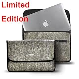 PC MAMA Limited Edition Macbook Air 11 Protective Sleeve Case Combines Patent BTM and Bayer Technology -Canvas - Brown