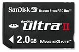 SanDisk Ultra II - Flash memory card - 2 GB - MS PRO DUO