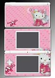 Hello Kitty Pink Cute Princess game Vinyl Decal Cover Skin Protector #1 for Nintendo DS Lite