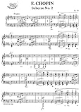 Chopin Scherzo No. 2, Op. 31: Instantly download and print sheet music
