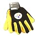 Pittsburgh Steelers 2-Tone Gloves (Black Out / Yellow In)