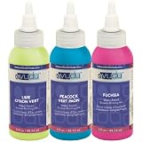 Yudu 62-5005 3-Ounce Bottles of Water-Based Non-Toxic Screen-Printing Ink, Bright, 3 Pack