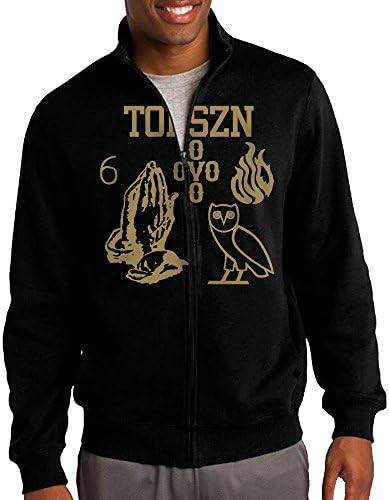 Topszn Ovoxo Drake Owl Men's Zip Sweatshirt Hooded Jacket