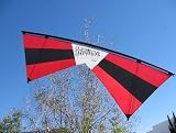 Revolution EXP Quad Line Stunt Kite Red Black Made in the USA