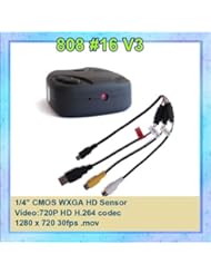 Photography: Mini DVR 808 #16 V3 Lens B Car Key Chain Micro Camera HD 720P Pocket Camcorder - eletoponline