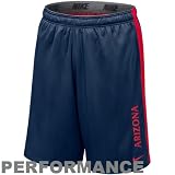 Nike Arizona Wildcats Navy Blue-Cardinal Varsity Mesh Performance Shorts (X-Large)