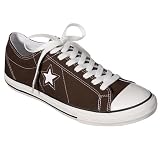 Men's Converse One Star Oxfords - Chocolate