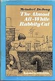 The almost all-white rabbity cat