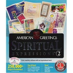 Spiritual Expressions 2 by American Greetings (Win 95 98 NT CD-ROM) by Broderbund   American Greetings