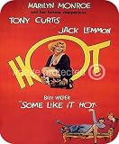 Some Like It Hot Vintage Marilyn Monroe Movie MOUSE PAD