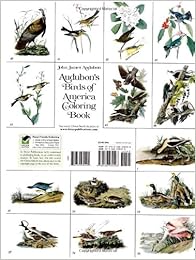 Audubon's Birds of America Coloring Book: John James Audubon, Coloring ...
