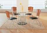 Kitchen & Housewares : GLASS DINING TABLE SET