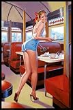 Hildebrandt - Diner - Poster Retro Werbung - Gr&ouml;sse 61x91,5 cm