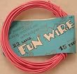Fun Wire 22 Gauge Coil - Bubble Gum Pink