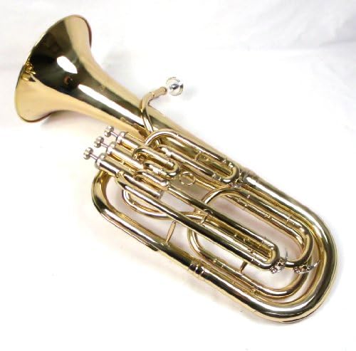 Intermediate Monel Pistons Bb Baritone Horn w/Case and Mouthpiece