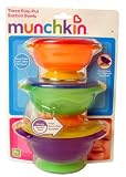 Munchkin Stay-Put Suction Bowls 3-Pk