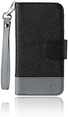 monsoon NAPLES Wallet Case Cover for Amazon Fire Phone (BLACK / GRAY)