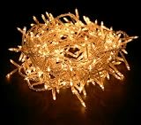 Christmas Fairy Lights - 240 Pin LED Light String - Clear bulbs