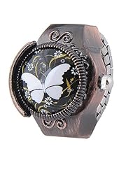 Creative Quartz Watch Ring Watch Timepiece with Butterfly Style for Lady SWWM4-139754