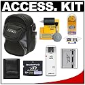 Rokinon Digital Camera Weather Resistant Carry Case + LI-50B Battery + 2GB xD-Picture Card + Cleaning Kit for Olympus Stylus 1010, 1020, 1030 SW, 9000, TOUGH 6000 & 8000 Digital Cameras