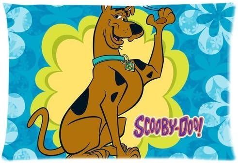 Cute Cartoon Scooby Doo Pandora Design Custom Zippered Pillow Case 20x30 (twin sides print)