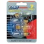 Feit Electric BP7C7/4 7-Watt Clear Night Light Bulb, 4 Pack