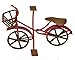 G & F Products MiniGardenn 10022 Fairy Garden Miniature Mini Bicycle, Red