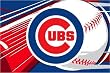 Chicago Cubs Tufted Floor Rug - MLB Baseball Fan Shop Sports Team Merchandise