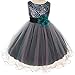 Sparkly Sequined Mesh Big Girls' Flower Girls Dress Pageant Wedding Prom