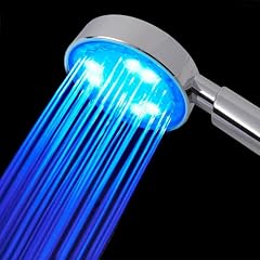 LED Shower, Duschkopf, Brausekopf, Brause, showerhead, LED Brausekopf mit LED Beleuchtung, Dusche, Wellnessbrause, Handbrause, Bad und Dusche von der Marke Incutex