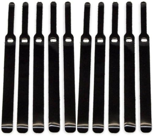 CYTREC Unity Tape Band, Regular size (W0.5inch x L6.7inch), Black color, 10pcs (5pcs x 2 bags)