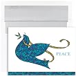 Stained Glass Dove Christmas Cards -