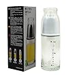 Ideal Glass Olive Oil Mister Air Pressure Pump Action Sprayer,White