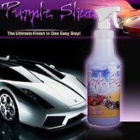 32oz Purple Slice the Ulitmate Cars Motorcycle Rv Truck Van Spray and Wipe Liquid Polish and Wax