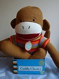 Cuddly Classics Sock Toy Plush - Brown Monkey